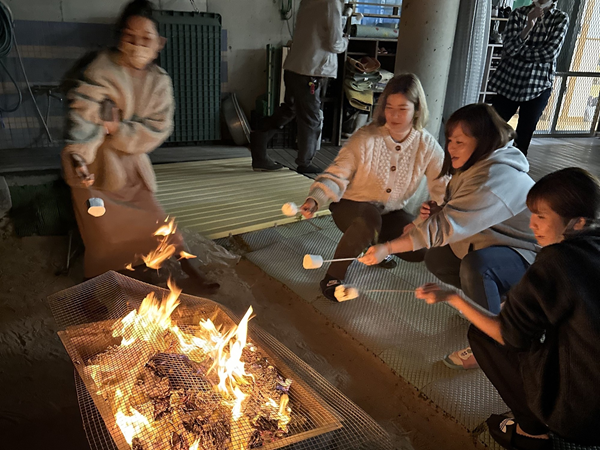 園庭キャンプファイヤー🔥